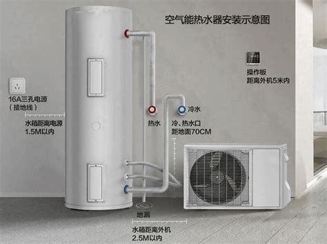 【新品不锈钢】空气能热水器 空气能热泵一体机200L 1P-阿里巴巴