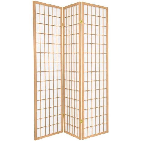 Buy Fine Asianliving Japanese Room Divider 3 Panels W135xH180cm Privacy ...