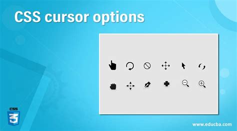 CSS Cursor 的图像结果