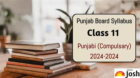 PSEB Class 11 Punjabi Syllabus 2024-2025: Download in PDF