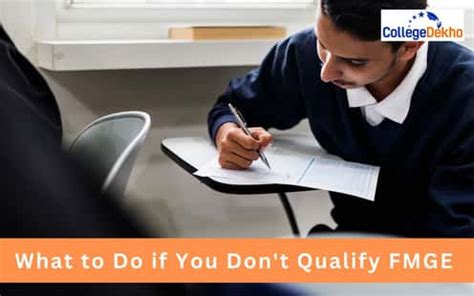 What to Do if You Don't Qualify FMGE 2025? | CollegeDekho