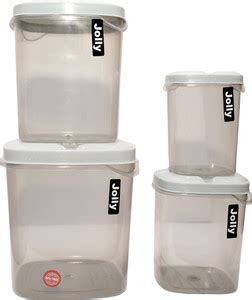 ME PLASTO Plastic Grocery Container - 500 ml, 750 ml, 1000 ml, 1500 ml ...