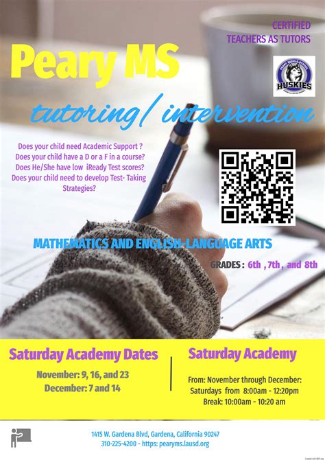 Intervention – Parents/Families – Robert E Peary Middle School