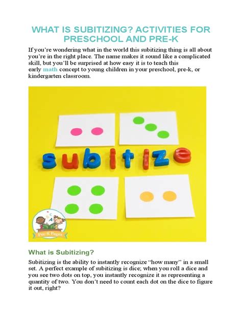 Image result for Subitizing Examples