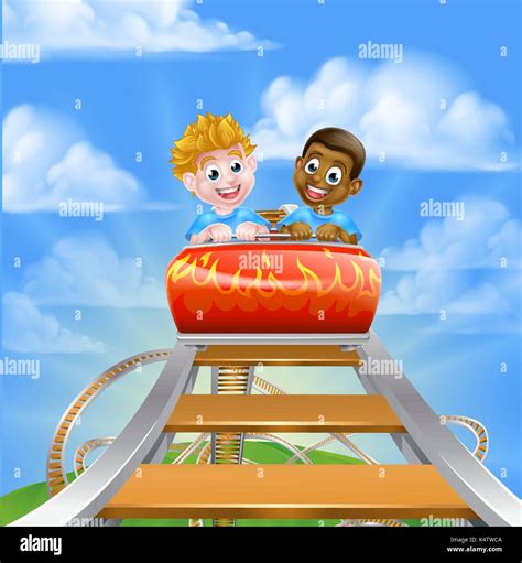 Child roller coaster hi-res stock photography and images - Alamy