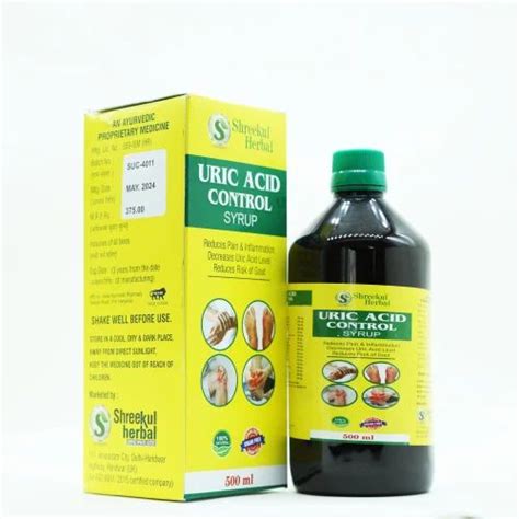 Herbal Urine Range - Herbal Uric Acid Control Syrup 500 ml Trader ...