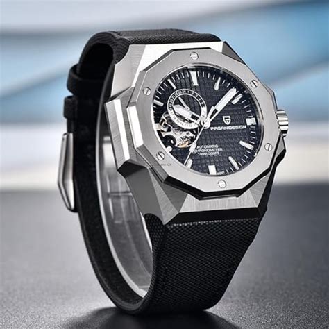 Pagani Design YS010 Men's Automatic Watch with NH39 Movement Leather S ...