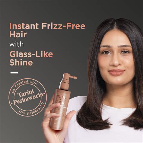 BBLUNT Instant Smooth Anti-Frizz Hair Spray,Tarini Peshawaria