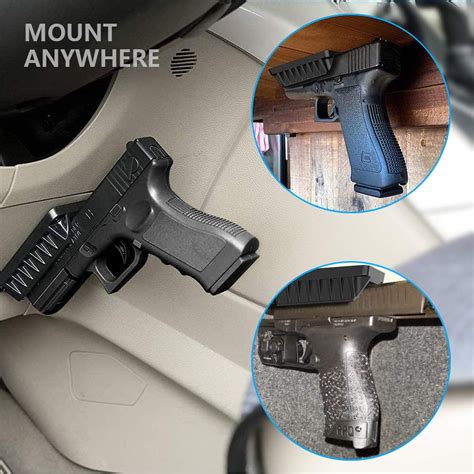 Riffue Magnetic Gun Mount Gun Magnet Mount Holster Magnetic Handgun ...