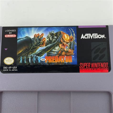 Image result for Alien vs Predator SNES Box Art