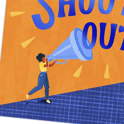 You Deserve a Shout-Out Thank-You Card - Greeting Cards | Hallmark