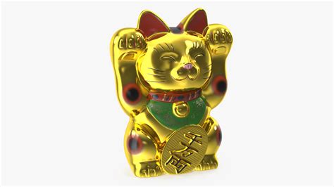3D model Maneki Neko Lucky Cat Figurine | 3D Molier International