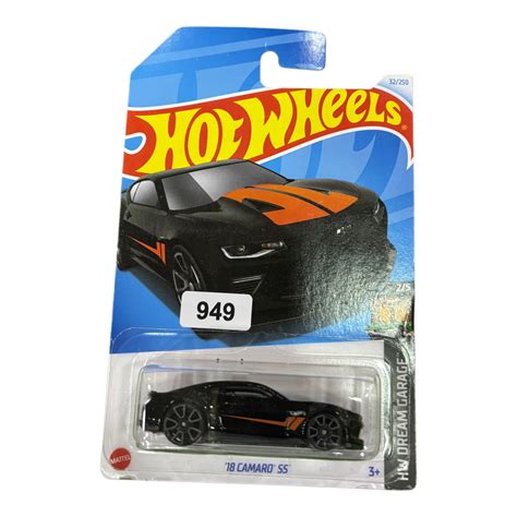 Hot Wheels 2020 18 Camaro Ss (Black) | International Long Card | Mint ...