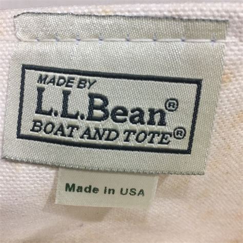 Buy Vintage LL Bean Boat and Tote Canvas Bag Made in Usa Online in ...