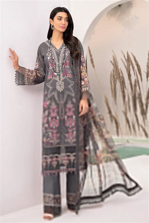 Ramsha Reet Lawn Collection – R-408 – YourLibaas