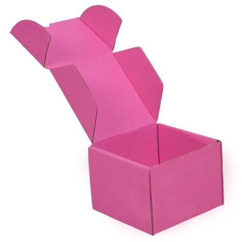 Buy Best Quality U-Pack Magenta 8 x 8 x 2.75 Mailer Boxes in India