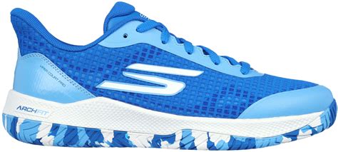 Skechers Women's Viper Court Pro Pickleball Shoes (Blue/White)