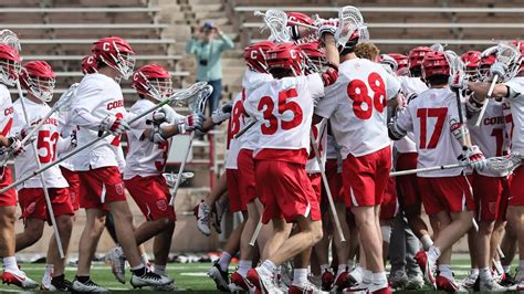 Rare Double-Double Lifts Men's Lacrosse To Road Win At Yale - Cornell ...