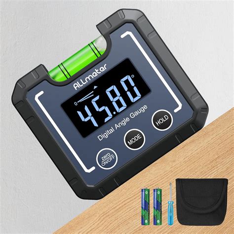 Digital Angle Finder ALLmeter 0-360°(4 * 90°) Digital Level Box Angle ...