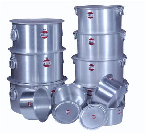 Aluminium Cooking Pots, Tope, Utensils, Sufuria - Aluminium Tope Set ...