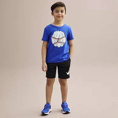 Boys 4-7 Nike "Just Do It." Baseball Short Sleeve Graphic Tee