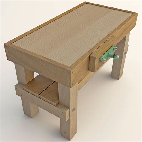 Workbench 3D Model 的图像结果