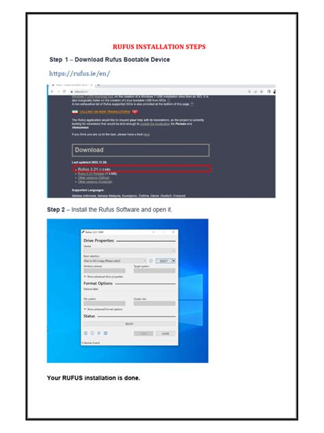 Image result for Rufus Tutorial