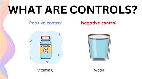 Image result for Positive Control vs Negative Control Examples