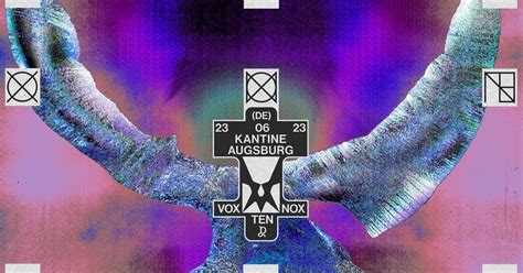 VOXNOX TEN - Augsburg w. AnD, DLV & more, Kantine Augsburg, 23 June to ...