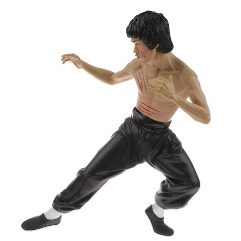 Buy ANGELDEAL Classic Kung Fu Master Bruce Lee Legend 13'' Model Action ...