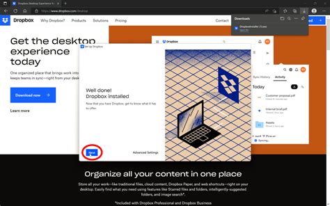 Add Dropbox to Computer 的图像结果