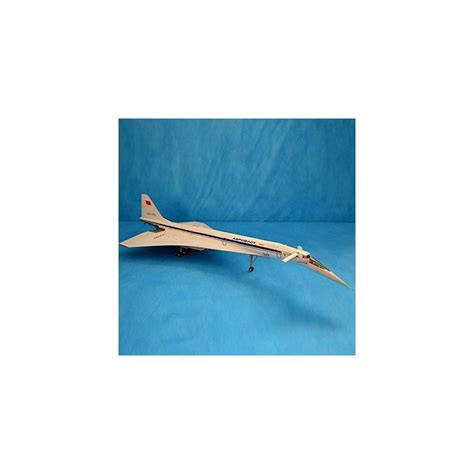 Buy Tupolev Tu-144 Soviet Russian Supersonic Jet Airliner Russian Model ...