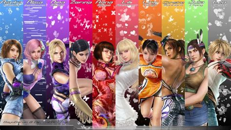 Tekken 1 Female Characters