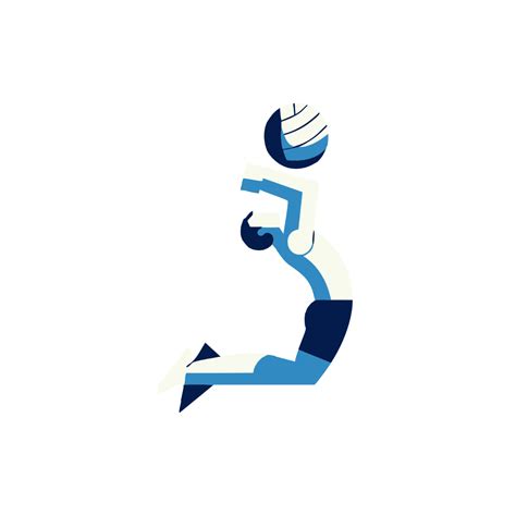 Free Volleyball Player Clipart Template to Edit Online