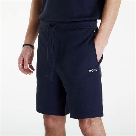 Shorts Hugo Boss Waffle Shorts Navy | Footshop
