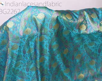 Magenta Jacquard Fabric by the Yard Indian Silk Wedding Dress - Etsy India