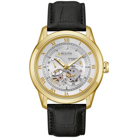 Bulovamens Classic Sutton 4 Hand Automatic Watch 24 Hour Sub ...