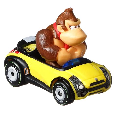 Hot Wheels Mario Kart Donkey Kong Sports Coupe 1:64 Scale Diecast Vehi ...
