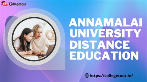 Annamalai University Distance Education Admission 202223 In Raja ...