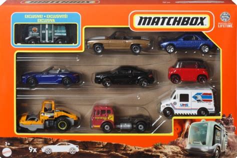 Matchbox Mattel Matchbox X7111 9-Car Gift Pack (Styles May Vary ...