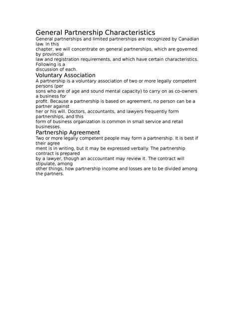 Understanding General Partnership 的图像结果