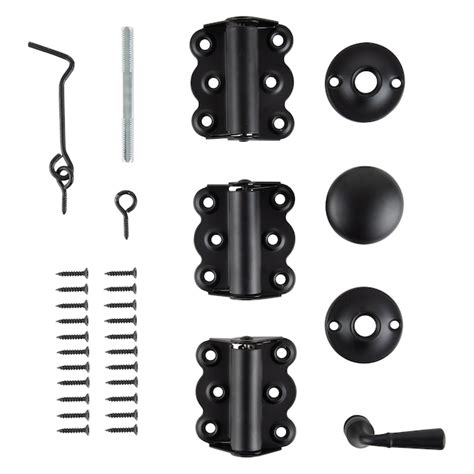 WRIGHT PRODUCTS 0.9-in Black Metal Screen/Storm door hardware kit in ...