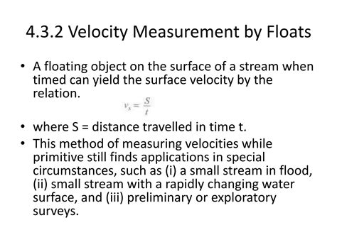 Image result for Stream Flow Measurement PDF