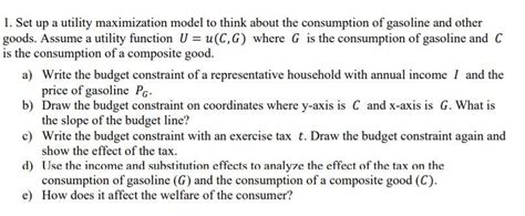 Image result for Utility Maximization Model