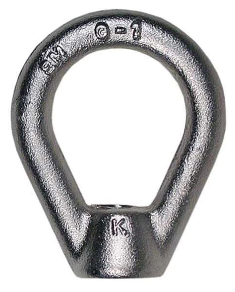 Ken Forging Oval Eye Nut, 3/4"-10 Thread Size, 3/4 in Thread Lg, 316 ...