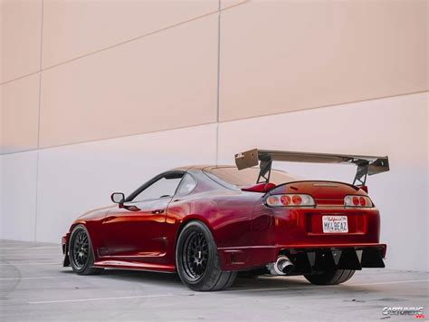 Toyota Supra A80 Dragster, back