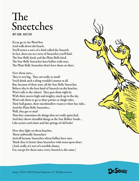 Poetry By Dr Seuss