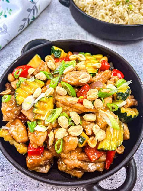 Copycat Panda Express Kung Pao Chicken - Dinner by Six
