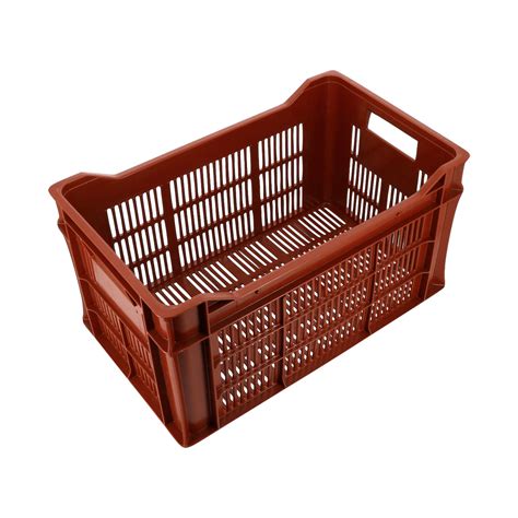 Caisse Ajourée Empilable 34L pour Fruits & Olives