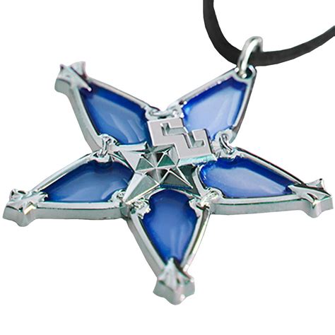 Kingdom Hearts Aqua Wayfinder Pendant Necklace